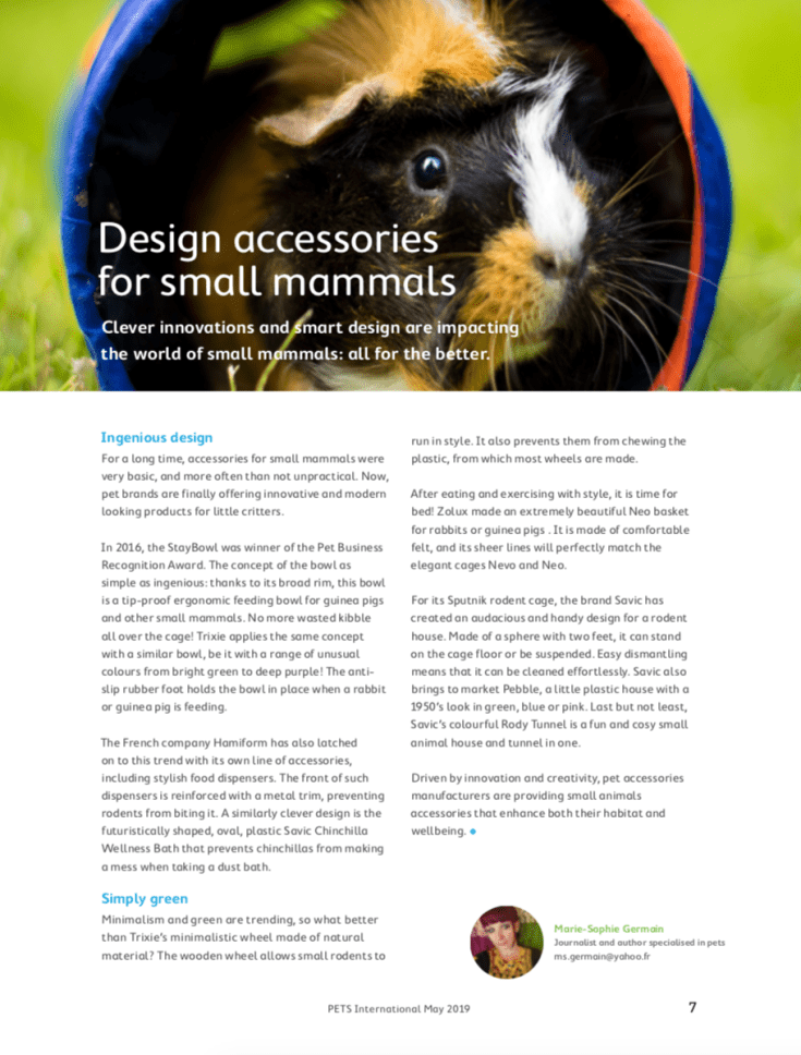 Design small pets